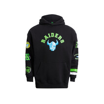 Canberra Raiders NRL Bleacher Athletic Adults Club Hoodie | Black