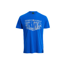 Canterbury Bulldogs NRL Bleacher Athletic Adults Club Tee | Blue
