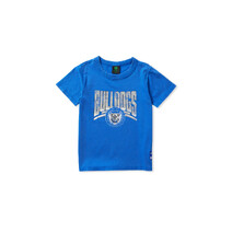 Canterbury Bulldogs NRL Bleacher Athletics Youth Washed Club Tee | Blue