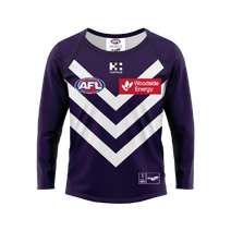Fremantle Dockers AFL 2026 SEKEM Toddlers LS Home Guernsey | Purple