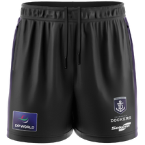 Fremantle Dockers AFL 2026 SEKEM Mens Player Training Short | Purple | Black
