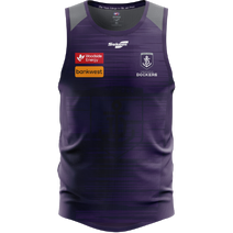 Fremantle Dockers AFL 2026 SEKEM Mens Muscle Tank | Purple | White