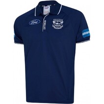 Geelong Cats AFL Cotton ON Mens Media Polo