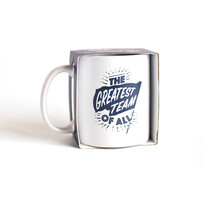 Geelong Cat AFL TYPO Retro Anytime Mug