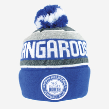 North Melbourne Kangaroos AFL Adults Tundra Beanie