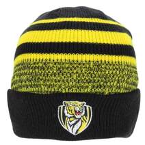 Richmond Tigers AFL Cluster Beanie