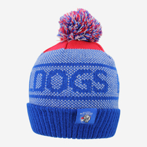 Western Bulldogs AFL Intercept Beanie | Blue/ Red/ White