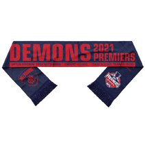 Melbourne Demons AFL 2021 Supporter Premiership Scarf