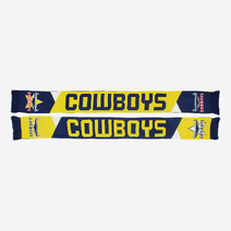 North QLand Cowboys NRL Geo Panel Scarf