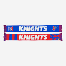 Newcastle Knights NRL Defender Scarf | Blue/ Red