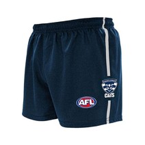 Geelong Cats Home AFL Mens Replica Home Shorts