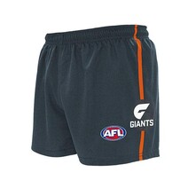 GWS Giants AFL Mens Replica Home Shorts