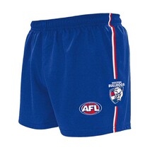 Western Bulldogs AFL Mens Replica Home Shorts
