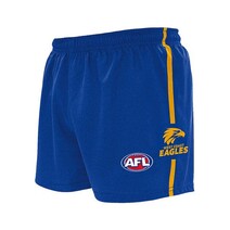 West Coast Eagles AFL Mens Replica Home Shorts