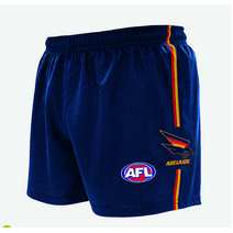 Adelaide Crows AFL Boys Replica Home Shorts