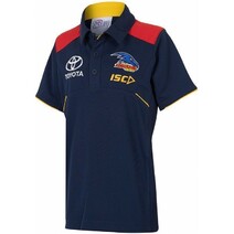 Adelaide Crows AFL ISC Kids Media Polo
