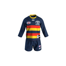 Adelaide Crows AFL ISC Toddlers Home Guernsey Set