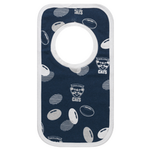 Geelong Cats AFL W22 Babies Bibs 2 Pack