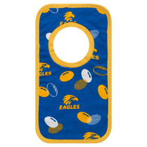 West Coast Eagles AFL W22 Babies Bibs 2 Pack