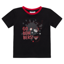 Essendon Bombers AFL W22 Babies Ringer Tee
