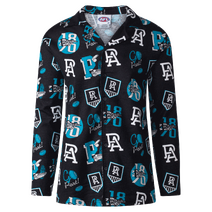 Port Adelaide Power AFL W22 Mens Flannel PJ Set