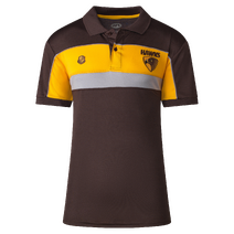 Hawthorn Hawks AFL Mens Premium Polo