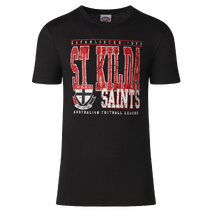 St Kilda Saints AFL Mens 2 Tees Pack
