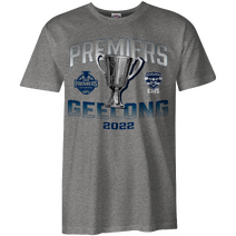 Geelong Cats Mens Premiers P1 2022 Tee