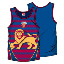 Brisbane Lions Mens Training Singlet