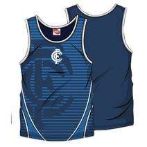 Carlton Blues Mens Training Singlet