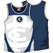 AFL Mens SHD Singlet Carlton Blues