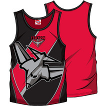 AFL Youth SHD Singlet Essendon Bombers