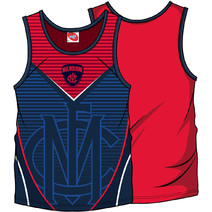 Melbourne Demons AFL Youth SHD Singlet 