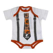 GWS Giants AFL Infants Tie Romper