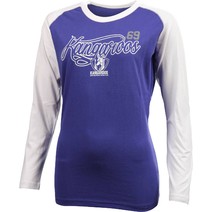 North Melbourne Kangaroos Ladies Printed Long Sleeve Tee Shirt