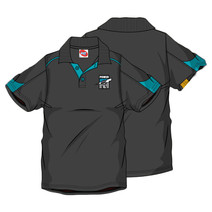 Port Adelaide Power AFL Mens SHD Polo