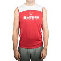 AFL Mens Premium Tank Sydney Swans