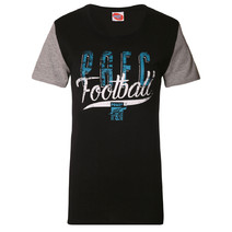 Ladies Graphic Tee Port Adelaide Power 