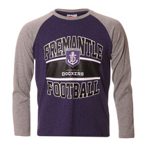 AFL Youth Long Sleeve Tee Fremantle Dockers