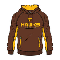Hawthorn Hawks AFL Mens SHD Premium Hood