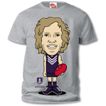 Fremantle Dockers Kids Nat Fyfe Nerd Player Tee 