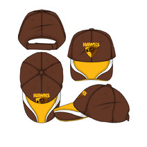 Hawthorn Hawks SHD Mens Premium Cap
