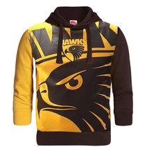 Hawthorn Hawks AFL Mens Supporter Pullover Hood