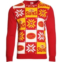 Gold Coast Suns Mens Ugly Sweater
