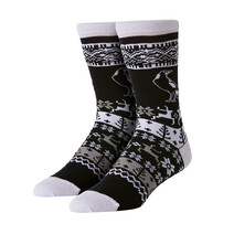 AFL Mens Ugly Xmas Socks Collingwood Magpies