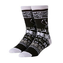 AFL Youth Ugly Xmas Socks Collingwood Magpies