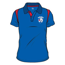 Western Bulldogs AFL SHD Mens Embroided Polo