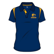 West Coast Eagles AFL SHD Mens Embroided Polo