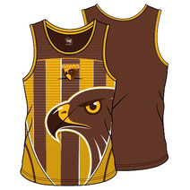 Hawthorn Hawks AFL SHD Mens Training Singlet