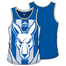 North Melbourne Kangaoos SHD Mens Training Singlet